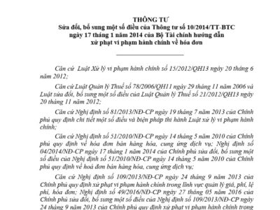 Thông tư số 176/2016/TT-BTC của bộ tài chính phát hành 31/10/2016